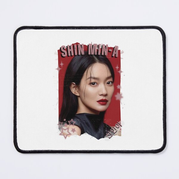 Item preview, Shin Min-a — 신민아 Korean Actress K-Drama Korea Entertainment Collage Digital Art Portrait designed and sold by AJUNICE STUDIO.