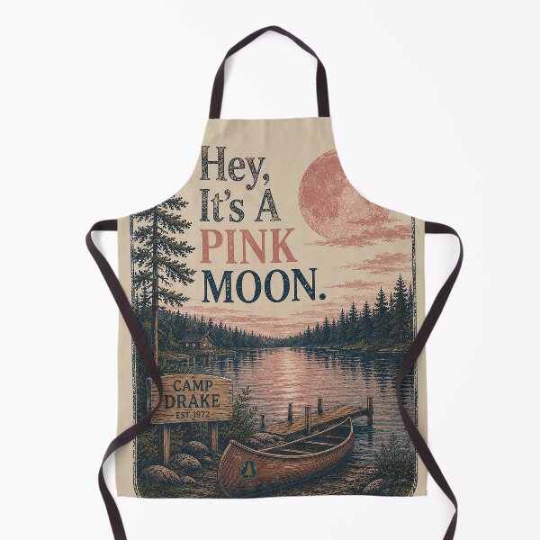 Item preview, Hey, It’s A Pink Moon – Camp Drake 1972 Vintage Summer Camp Folk Shirt designed and sold by DiamondSkyShirt.