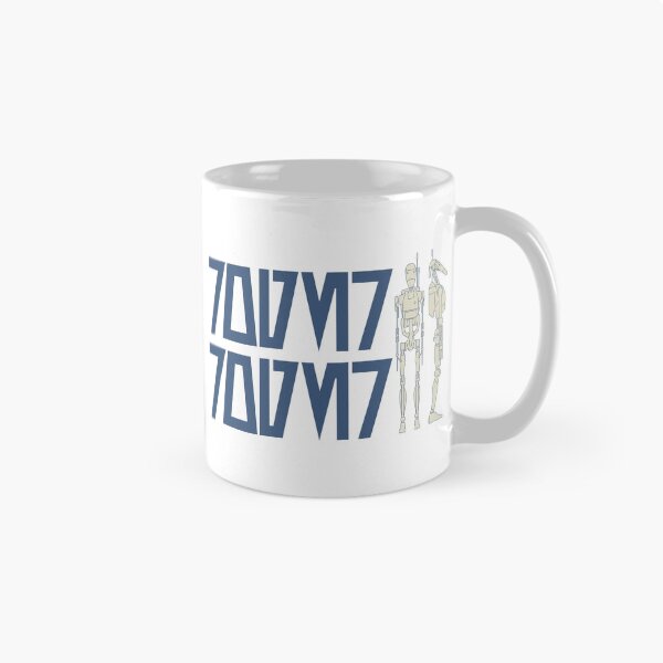 Item preview, Roger Roger Aurebesh - Battle Droid designed and sold by The Common Tee.