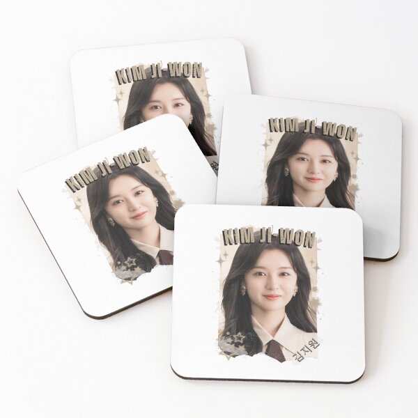 Item preview, Kim Ji-won — 김지원 Korean Actress K-Drama Korea Entertainment Collage Digital Art Portrait designed and sold by AJUNICE STUDIO.