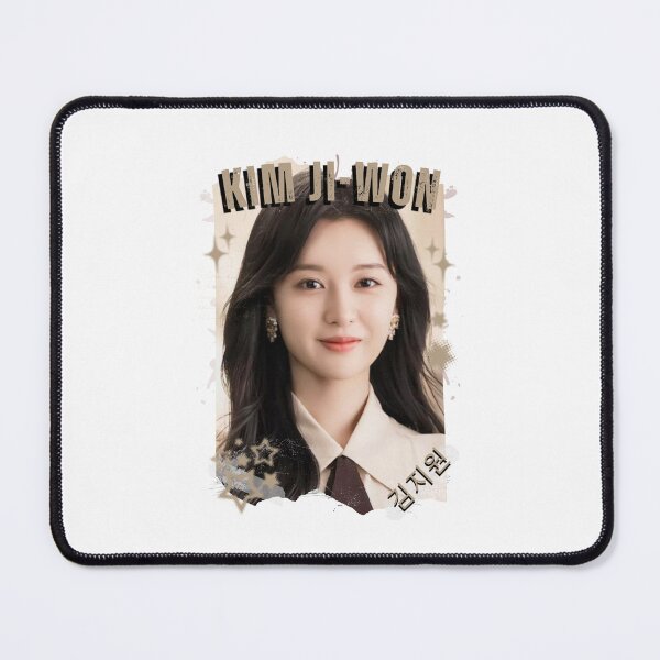 Item preview, Kim Ji-won — 김지원 Korean Actress K-Drama Korea Entertainment Collage Digital Art Portrait designed and sold by AJUNICE STUDIO.