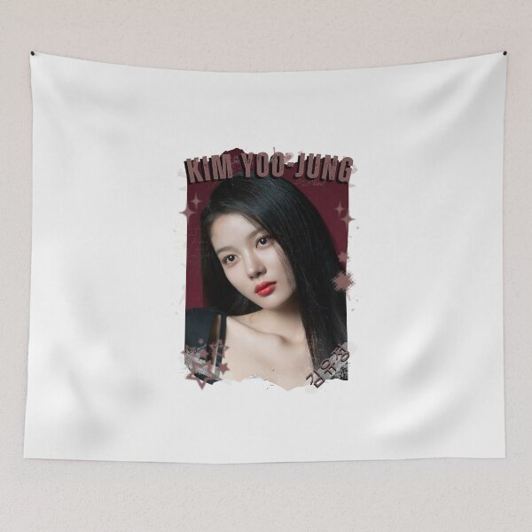 Item preview, Kim Yoo-jung — 김유정 Korean Actress K-Drama Korea Entertainment Collage Digital Art Portrait designed and sold by AJUNICE STUDIO.