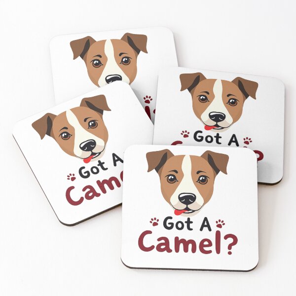 Item preview, Jack Russell Terrier camel towing designed and sold by Prints by Mat.