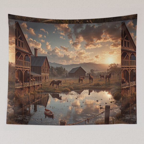 Item preview, Rustic Farm Art designed and sold by BeautifulVirtues.
