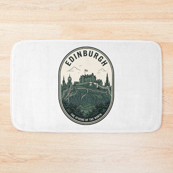 Item preview, Vintage Edinburgh Castle Scotland Travel Badge designed and sold by k3rstman1.