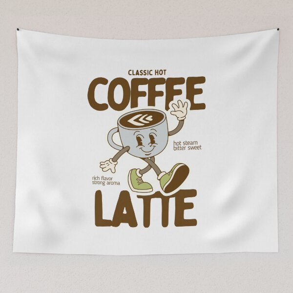 Item preview, Classic Hot Coffee Latte designed and sold by zy444.