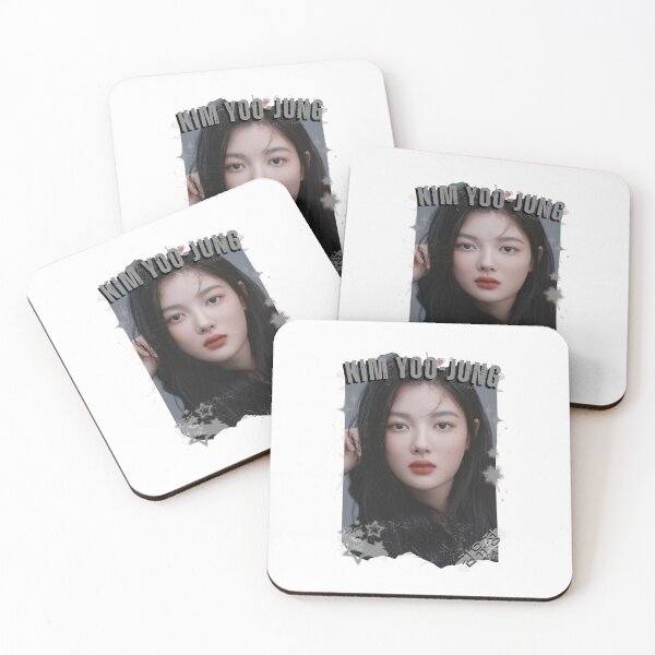 Item preview, Kim Yoo-jung — 김유정 Korean Actress K-Drama Korea Entertainment Collage Digital Art Portrait designed and sold by AJUNICE STUDIO.