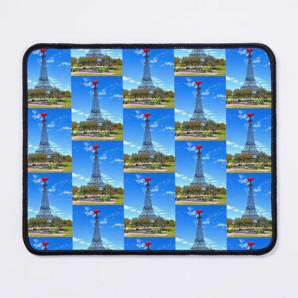 Item preview, Eiffel Tower Wearing a Red Cowboy Hat, Paris, Texas designed and sold by Catherine Sherman.
