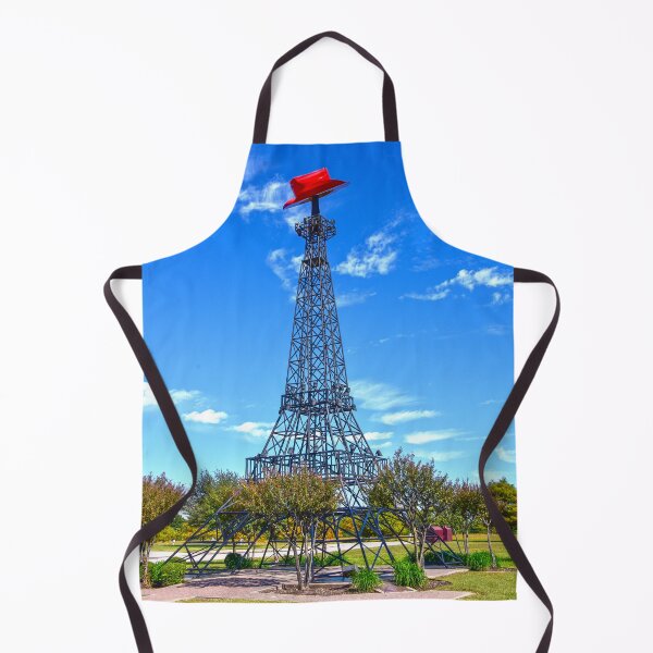 Item preview, Eiffel Tower Wearing a Red Cowboy Hat, Paris, Texas designed and sold by Catherine Sherman.