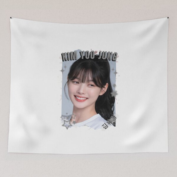 Item preview, Kim Yoo-jung — 김유정 Korean Actress K-Drama Korea Entertainment Collage Digital Art Portrait designed and sold by AJUNICE STUDIO.