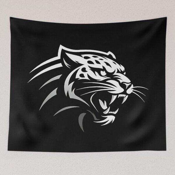 Item preview, Roaring Panther Mascot Tribal Vector Art designed and sold by UrbanPrts.