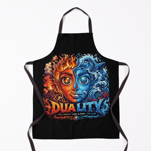 Item preview, Duality: Epic Fire and Water Elemental Face designed and sold by AD-NOVA!!!.