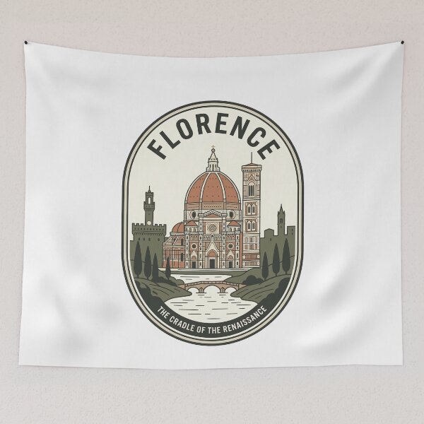 Item preview, Vintage Florence Italy Cradle of the Renaissance designed and sold by k3rstman1.