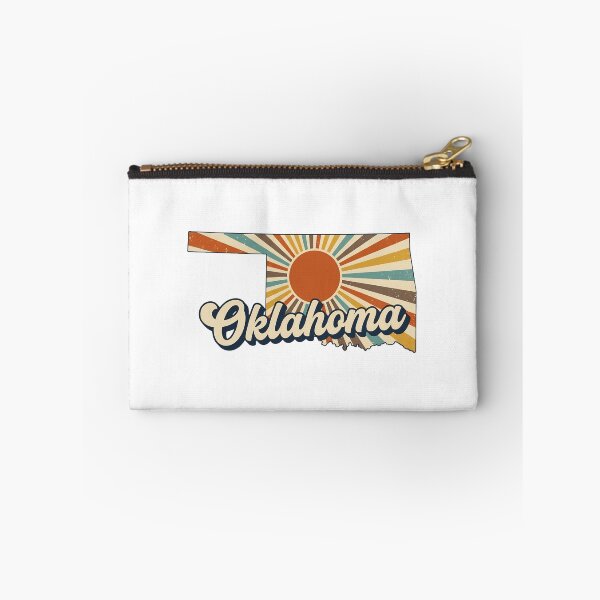 Item preview, Oklahoma Retro Sunset State Silhouette – Vintage Distressed Design designed and sold by Paper Drip.