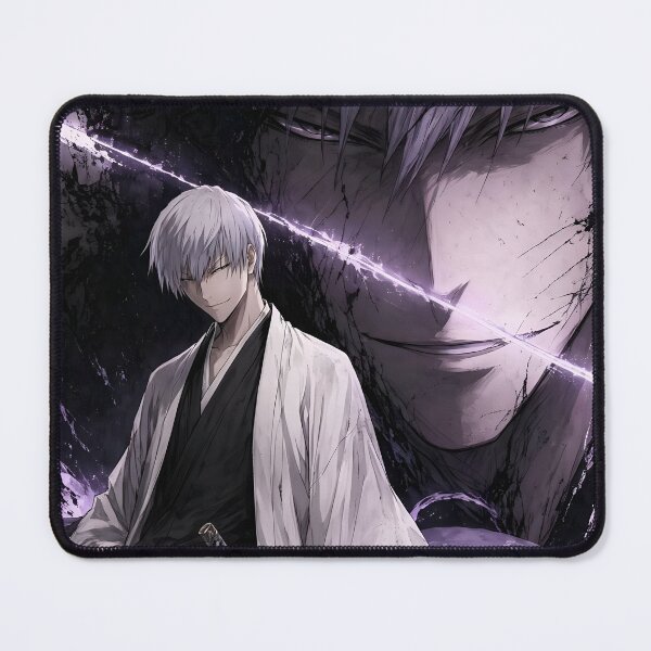 Item preview, Gin Ichimaru Bleach Anime – Dark Anime Aesthetic Samurai Wall Art | Manga Villain Anime Design designed and sold by Dyan4.