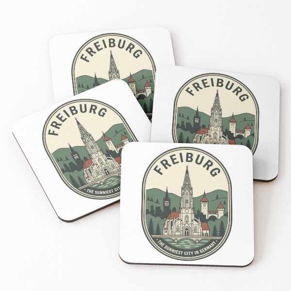 Item preview, Vintage Freiburg Germany Sunniest City Travel Emblem designed and sold by k3rstman1.