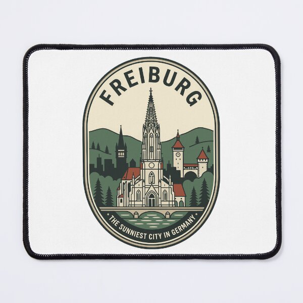 Item preview, Vintage Freiburg Germany Sunniest City Travel Emblem designed and sold by k3rstman1.