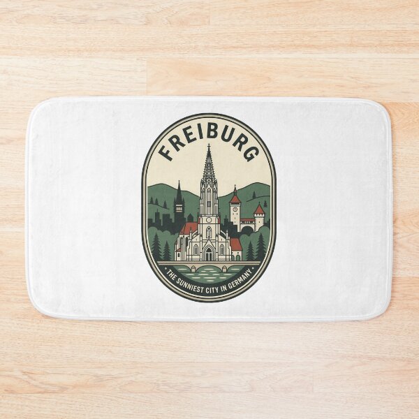 Item preview, Vintage Freiburg Germany Sunniest City Travel Emblem designed and sold by k3rstman1.