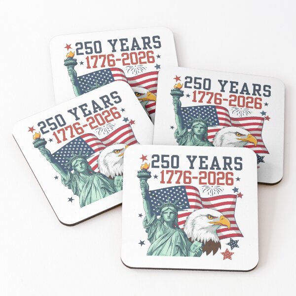 Item preview, USA 250th Anniversary Eagle Patriotic Vintage USA 1776 2026 designed and sold by ArtByKatti.