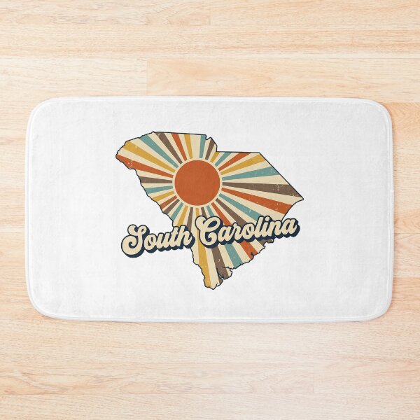 Item preview, South Carolina Retro Sunset State Silhouette – Vintage Distressed Design designed and sold by Paper Drip.