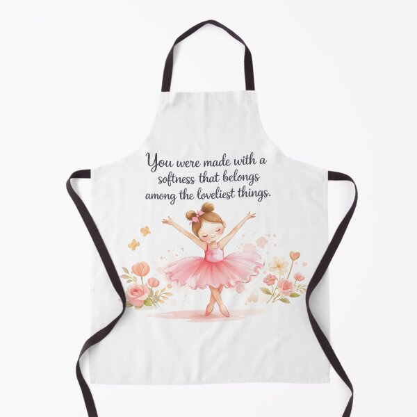 Item preview, You Were Made With a Softness Cute Ballerina Girls Inspirational Quote designed and sold by LoveNurseries.