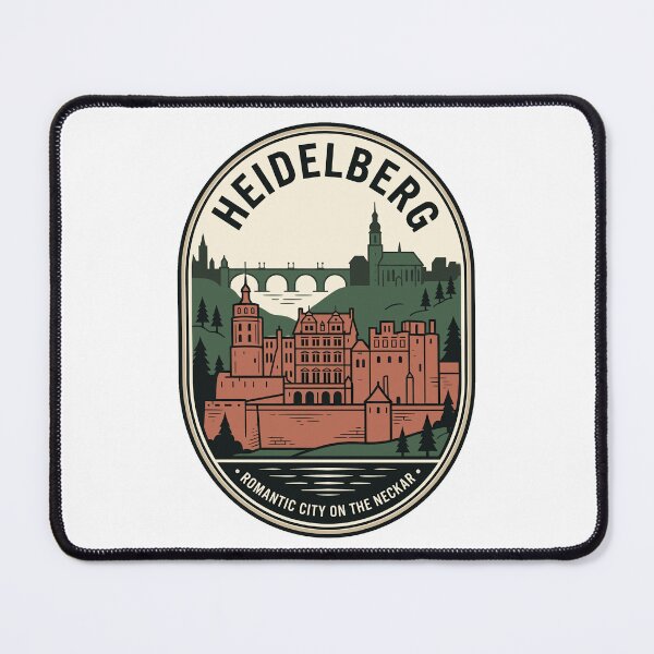 Item preview, Vintage Heidelberg Germany Castle Travel Badge designed and sold by k3rstman1.