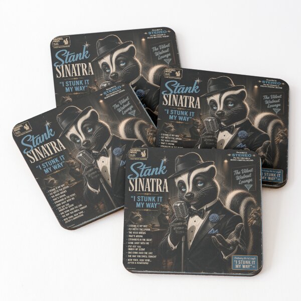 Item preview, Stank Sinatra The Velvet Walnut Sessions designed and sold by MissTerryWoman.