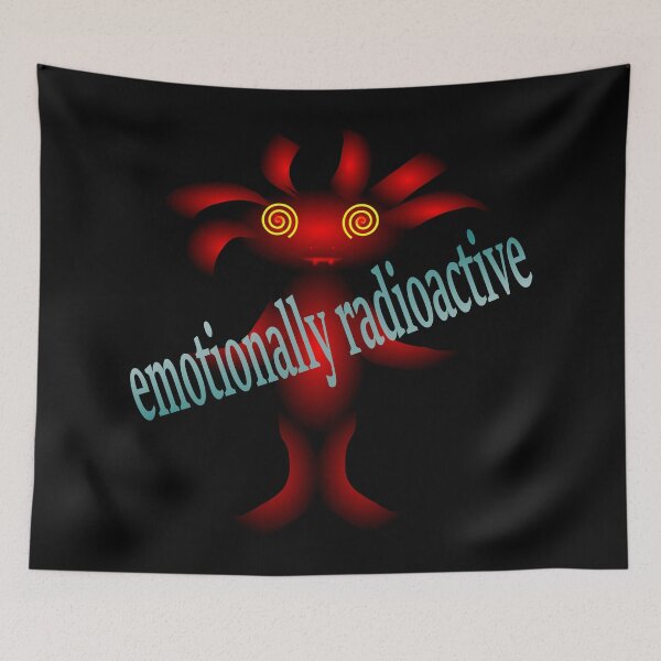 Item preview, Emotionally Radioactive – Weirdcore Glow Creature designed and sold by MixArtStudio77.