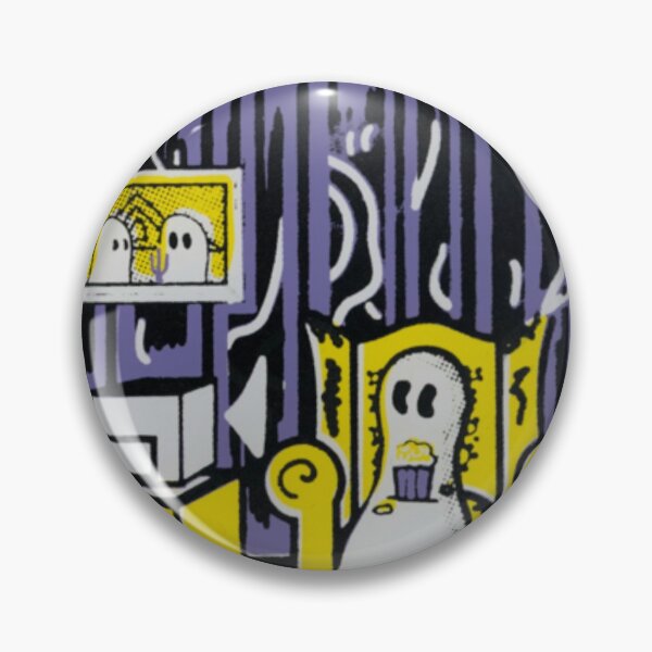Item preview, Ghost watching tv  designed and sold by Marty’s doodles.
