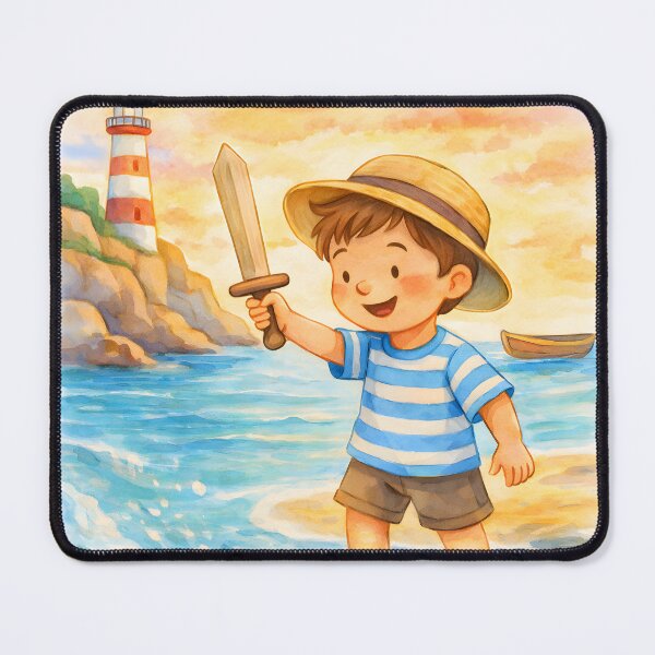 Item preview, Cillian Courage Grows Personalized Pirate Boy Nursery Quote designed and sold by LoveNurseries.