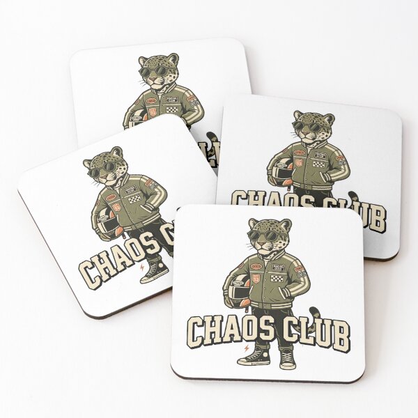 Item preview, Chaos Club Leopard – Vintage Streetwear Fashion Design designed and sold by SOFWIN.