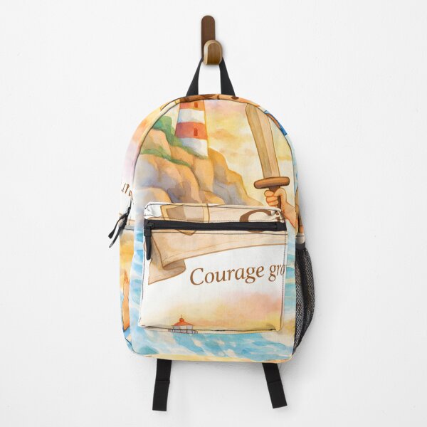Item preview, Cillian Courage Grows Personalized Pirate Boy Nursery Quote designed and sold by LoveNurseries.