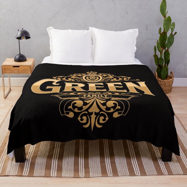 Item preview, Cool Vintage Green Family Crest - Team Green designed and sold by CattlettArt.
