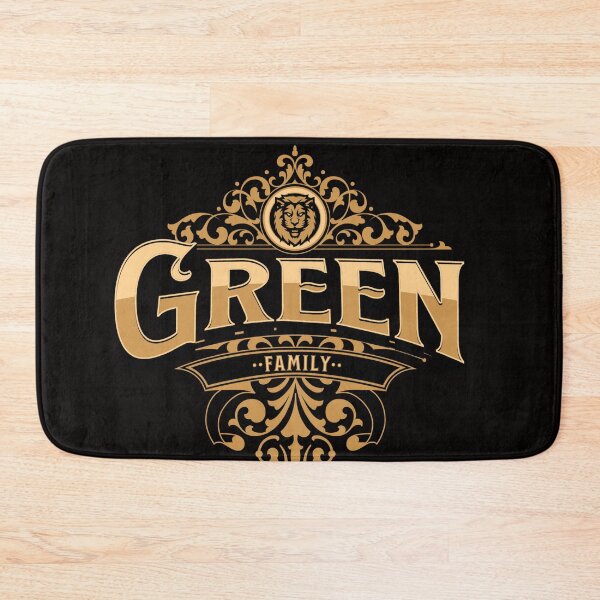Item preview, Cool Vintage Green Family Crest - Team Green designed and sold by CattlettArt.