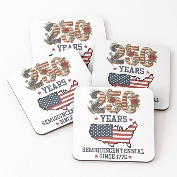 Item preview, 250 Years Semiquincentennial Patriotic USA Flag America 1776–2026 designed and sold by ArtByKatti.