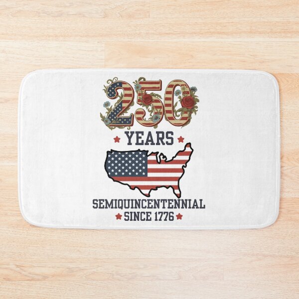 Item preview, 250 Years Semiquincentennial Patriotic USA Flag America 1776–2026 designed and sold by ArtByKatti.