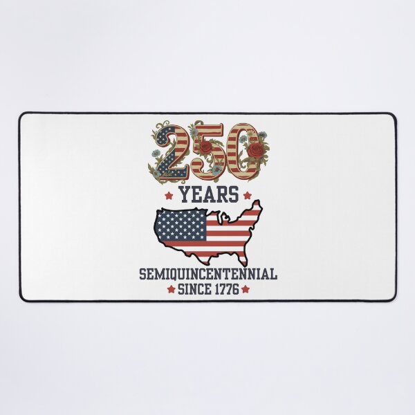 Item preview, 250 Years Semiquincentennial Patriotic USA Flag America 1776–2026 designed and sold by ArtByKatti.