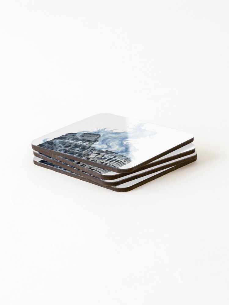 Thumbnail 4 of 5, Coasters (Set of 4), Eternal Rome designed and sold by InkMindStudio.