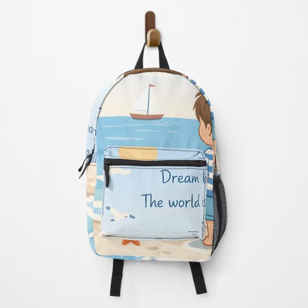Item preview, Dario Dream Big Little One Personalized Ocean Nursery Quote designed and sold by LoveNurseries.