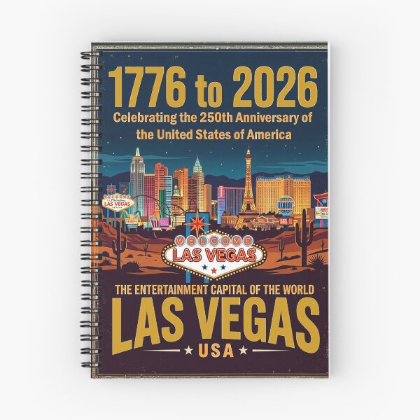 Item preview, LAS VEGAS - Celebrating 250th Anniversary 1776 to 2026 United States of America designed and sold by DBM Photo Art 1.