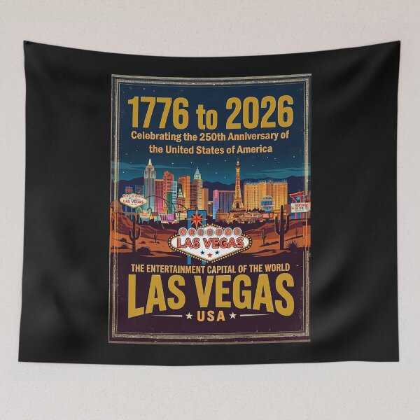 Item preview, LAS VEGAS - Celebrating 250th Anniversary 1776 to 2026 United States of America designed and sold by DBM Photo Art 1.