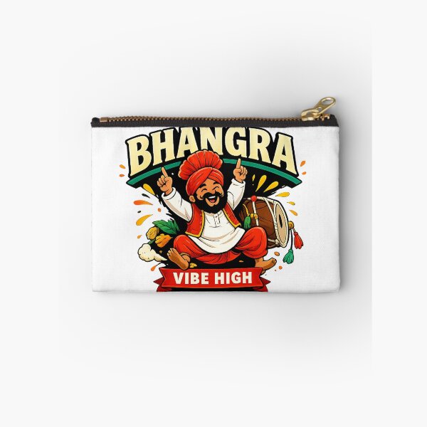 Item preview, Bhangra Vibe High Punjabi Dance Logo designed and sold by FEEL GOOD CLUB DESIGNS.