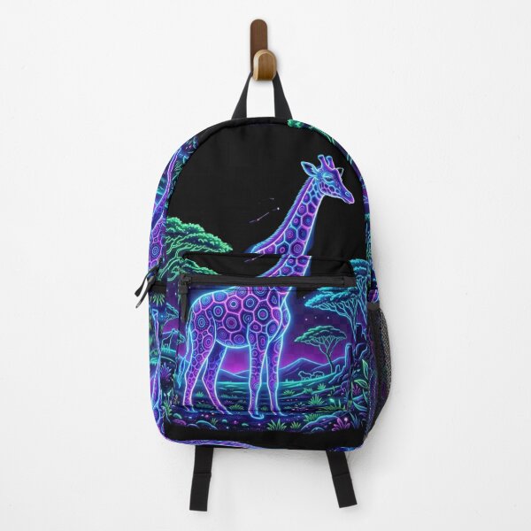 Item preview, Zellkultur Neon Giraffe – Bunte Neon Savanne Kunst designed and sold by digitora tee-print -20.