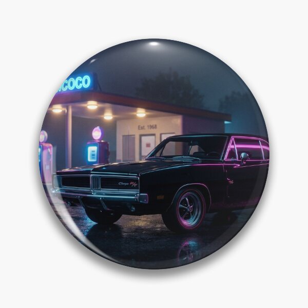 Item preview, Classic Dodge Charger R/T Neon Lights designed and sold by AutoDustDesign.