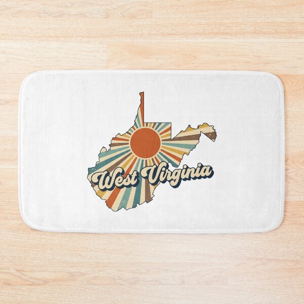 Item preview, West Virginia Retro Sunset State Silhouette – Vintage Distressed Design designed and sold by Paper Drip.