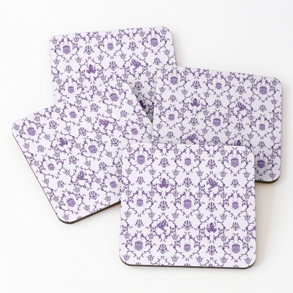 Item preview, Purple Frogs and Bugs designed and sold by Sarah McDonough.