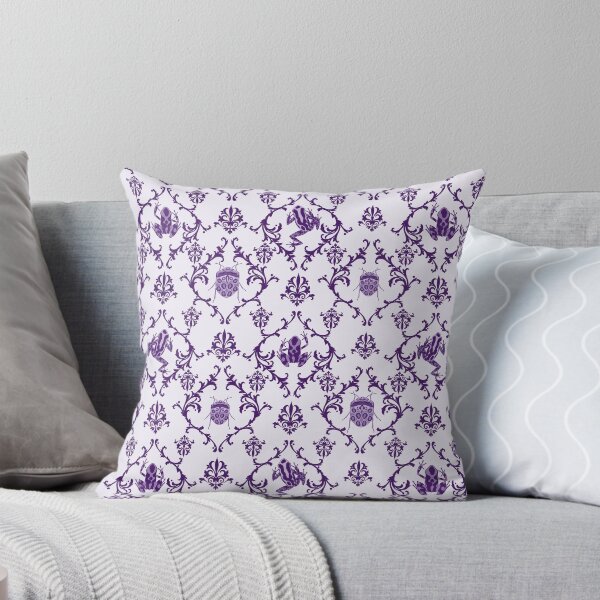 Item preview, Purple Frogs and Bugs designed and sold by Sarah McDonough.