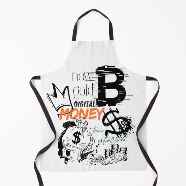 Item preview, Digital Money: The New Gold - Urban Crypto Collage designed and sold by re2m.