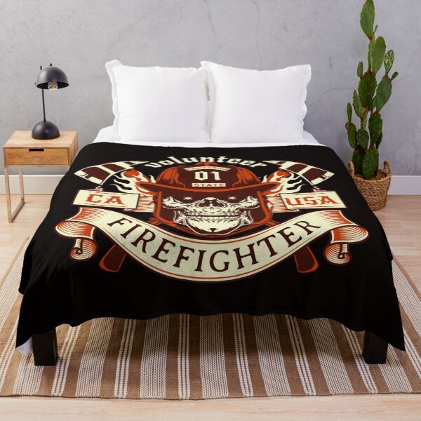 Item preview, Volunteer California Firefighter designed and sold by CattlettArt.