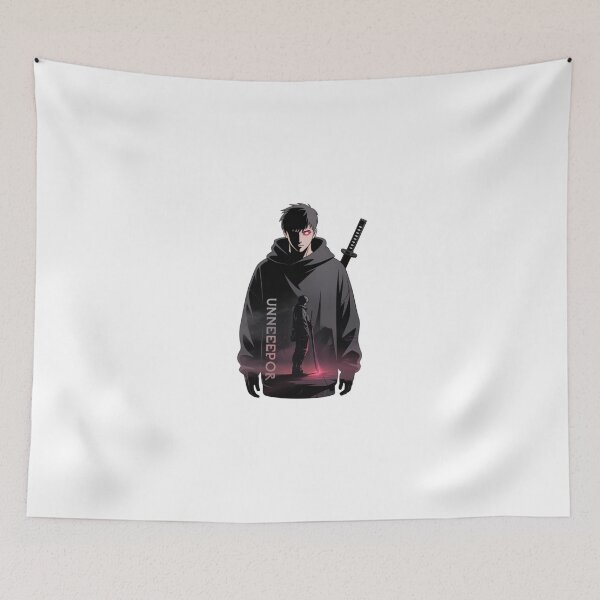 Item preview, Ethereal Shadow Shinobi - Dark Anime Streetwear Design designed and sold by AD-NOVA!!!.
